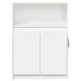 LED sideboard in white engineered wood 72x34x100 cm by , Sideboards - Ref: Foro24-852159, Price: 81,08 €, Discount: %