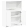 LED sideboard in white engineered wood 72x34x100 cm by , Sideboards - Ref: Foro24-852159, Price: 81,08 €, Discount: %