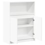 Sideboard mit LED-Beleuchtung aus weißem Ingenieurholz 72x34x100 cm von , Sideboards - Ref: Foro24-852159, Preis: 82,13 €, Ra...