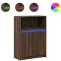 Sideboard mit LED-Beleuchtung, Eichenholz in Braun, 72x34x100 cm. von , Sideboards - Ref: Foro24-852165, Preis: 76,44 €, Raba...