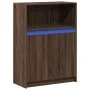 Sideboard mit LED-Beleuchtung, Eichenholz in Braun, 72x34x100 cm. von , Sideboards - Ref: Foro24-852165, Preis: 76,44 €, Raba...