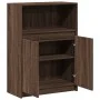 Sideboard mit LED-Beleuchtung, Eichenholz in Braun, 72x34x100 cm. von , Sideboards - Ref: Foro24-852165, Preis: 76,44 €, Raba...