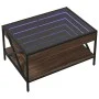 Couchtisch mit Infinity LED in Eichenbraun 70x50x38 cm von , Couchtisch - Ref: Foro24-847706, Preis: 91,05 €, Rabatt: %
