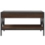 Coffee table with Infinity LED brown oak 70x50x38 cm by , Coffee table - Ref: Foro24-847706, Price: 92,15 €, Discount: %