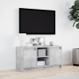 Mueble de TV LED madera ingeniería gris hormigón 100x34x50 cm de , Muebles TV - Ref: Foro24-852190, Precio: 82,15 €, Descuent...