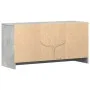 TV-Schrank aus grauem Beton-Ingenieurholz mit LED-Beleuchtung, 100x34x50 cm. von , TV-Möbel - Ref: Foro24-852190, Preis: 80,8...