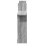 Wall shelf 2 units engineered wood gray Sonoma 50x12x50cm by , Shelves and shelves - Ref: Foro24-853259, Price: 24,19 €, Disc...