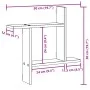 Wall shelf 2 units engineered wood gray Sonoma 50x12x50cm by , Shelves and shelves - Ref: Foro24-853259, Price: 24,19 €, Disc...