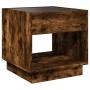 Mitteltisch mit Infinity LED in geräucherter Eiche 50x50x50 cm von , Couchtisch - Ref: Foro24-847655, Preis: 85,80 €, Rabatt: %