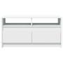 LED-Beistelltisch aus weißem Ingenieurholz mit Beleuchtung von , Couchtisch - Ref: Foro24-851991, Preis: 90,67 €, Rabatt: %