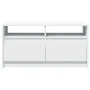 White engineered wood coffee table with LED lights by , Coffee table - Ref: Foro24-851991, Price: 89,48 €, Discount: %