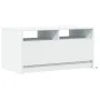 White engineered wood coffee table with LED lights by , Coffee table - Ref: Foro24-851991, Price: 89,48 €, Discount: %