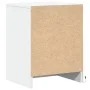 Bedside tables with LED lights 2 units white engineered wood by , Nightstands - Ref: Foro24-852034, Price: 82,78 €, Discount: %