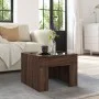 Coffee table with Infinity LED brown oak 40x40x30 cm by , Coffee table - Ref: Foro24-847601, Price: 56,87 €, Discount: %
