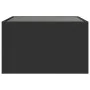 Coffee table with Infinity LED black 50x50x30 cm by , Coffee table - Ref: Foro24-847603, Price: 69,72 €, Discount: %