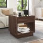 Couchtisch mit Infinity LED in Eichenbraun 50x50x50 cm von , Couchtisch - Ref: Foro24-847657, Preis: 85,73 €, Rabatt: %