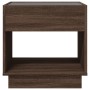 Couchtisch mit Infinity LED in Eichenbraun 50x50x50 cm von , Couchtisch - Ref: Foro24-847657, Preis: 85,73 €, Rabatt: %