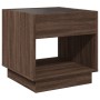Couchtisch mit Infinity LED in Eichenbraun 50x50x50 cm von , Couchtisch - Ref: Foro24-847657, Preis: 85,73 €, Rabatt: %