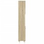 Badezimmerschrank aus Sonoma-Eichenfurnier, 30,5x30x179 cm. von , Badezimmermöbel - Ref: Foro24-849631, Preis: 70,92 €, Rabat...