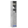 Sideboard mit LED-Beleuchtung, Holzoptik in Grau-Beton, 36x32,5x200 cm. von , Sideboards - Ref: Foro24-852127, Preis: 83,31 €...