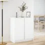 Sideboard mit LED-Lichtern aus weißem Ingenieurholz 77x34x85 cm. von , Sideboards - Ref: Foro24-852131, Preis: 74,39 €, Rabat...