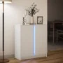 Sideboard mit LED-Lichtern aus weißem Ingenieurholz 77x34x85 cm. von , Sideboards - Ref: Foro24-852131, Preis: 74,39 €, Rabat...