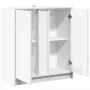 Sideboard mit LED-Lichtern aus weißem Ingenieurholz 77x34x85 cm. von , Sideboards - Ref: Foro24-852131, Preis: 74,39 €, Rabat...