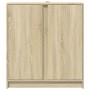 Sideboard mit LED-Beleuchtung aus Eichenholz in Sonoma-Optik 77x34x85 cm. von , Sideboards - Ref: Foro24-852133, Preis: 77,54...