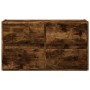Mueble de TV de pared con luces LED roble ahumado 80x31x45 cm de , Muebles TV - Ref: Foro24-852289, Precio: 67,64 €, Descuent...