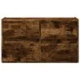 Wall-mounted TV stand with smoked oak LED lights 80x31x45 cm by , TV Furniture - Ref: Foro24-852289, Price: 66,88 €, Discount: %