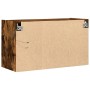 Wand-TV-Möbel mit LED-Lichtern in geräucherter Eiche 80x31x45 cm von , TV-Möbel - Ref: Foro24-852289, Preis: 67,72 €, Rabatt: %
