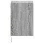 Wand-TV-Möbel mit LED-Lichtern, 2 Stück, in Sonoma-Grau, 41x31x45 cm. von , TV-Möbel - Ref: Foro24-852324, Preis: 90,12 €, Ra...