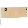 Mueble de TV de pared con luces LED roble Sonoma 100x31x35 cm de , Muebles TV - Ref: Foro24-852364, Precio: 62,90 €, Descuent...