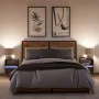 Wall-mounted bedside tables with LED lights, 2 units, brown oak. by , Nightstands - Ref: Foro24-3307988, Price: 85,81 €, Disc...