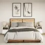 Wall-mounted bedside tables with LED lights, 2 units, white by , Nightstands - Ref: Foro24-3307976, Price: 80,01 €, Discount: %
