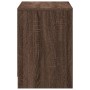 LED TV stand in brown oak engineered wood, 100x34x50 cm by , TV Furniture - Ref: Foro24-852214, Price: 77,97 €, Discount: %