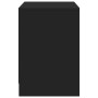 Mueble de TV con LED madera de ingeniería negro 100x34x50 cm de , Muebles TV - Ref: Foro24-852216, Precio: 109,67 €