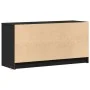 Mueble de TV con LED madera de ingeniería negro 100x34x50 cm de , Muebles TV - Ref: Foro24-852216, Precio: 101,91 €, Descuent...