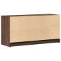Mueble de TV LED madera ingeniería marrón roble 100x34x50 cm de , Muebles TV - Ref: Foro24-852221, Precio: 109,94 €
