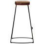 Hocher Tisch-Set und 3-teilige Hocker aus massivem Mangoholz und Metall. von , Möbelsets für Küchen und Esszimmer - Ref: Foro...