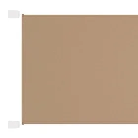 Vertical awning in gray taupe Oxford fabric 100x800 cm by vidaXL, Umbrellas - Ref: Foro24-148406, Price: 51,01 €, Discount: %