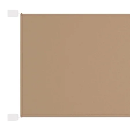 Vertical awning in gray taupe Oxford fabric 100x800 cm by vidaXL, Umbrellas - Ref: Foro24-148406, Price: 51,01 €, Discount: %