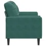 2-seater sofa with dark green velvet cushions, 140 cm by , Sofas - Ref: Foro24-3278221, Price: 250,43 €, Discount: %