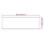 Toldo vertical tela oxford gris taupé 100x800 cm de vidaXL, Sombrillas - Ref: Foro24-148406, Precio: 38,21 €, Descuento: %