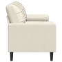 3-seater sofa with cream velvet cushions, 180 cm by , Sofas - Ref: Foro24-3278237, Price: 333,66 €, Discount: %