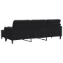 3-seater sofa with black velvet ottoman 210 cm by , Sofas - Ref: Foro24-3278282, Price: 340,98 €, Discount: %