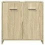 Waschbeckenunterschrank aus Sonoma-Eichenholz, 60x33x60 cm. von , Badezimmermöbel - Ref: Foro24-849604, Preis: 41,48 €, Rabat...