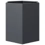 Hexagonal planters 2 units anthracite steel 46x40x45 cm by , Pots and planters - Ref: Foro24-851113, Price: 81,95 €, Discount: %