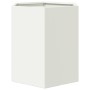 Hexagonal planters 2 units white steel 46x40x45 cm by , Pots and planters - Ref: Foro24-851111, Price: 70,76 €, Discount: %