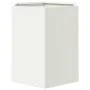 Hexagonal planters 2 units white steel 46x40x45 cm by , Pots and planters - Ref: Foro24-851111, Price: 69,22 €, Discount: %